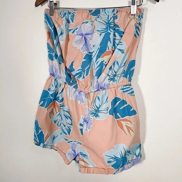 Kimchi Blue  Palm Leaves Romper - Picture 5 of 14